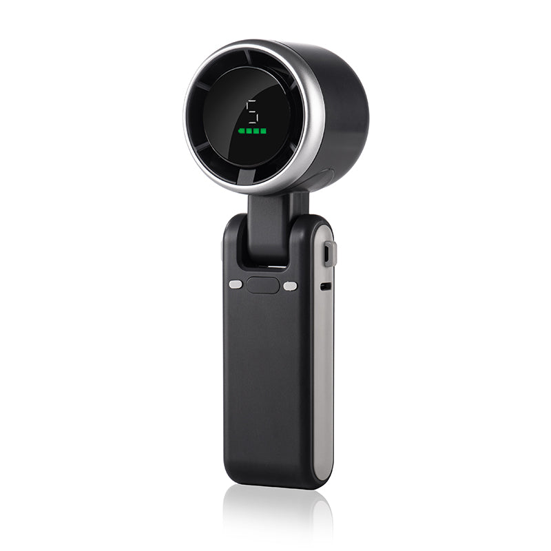 TurboBreeze™ 3-in-1 Mini Turbo Fan – 13550 RPM | 5-Speed | 3600mAh Battery
