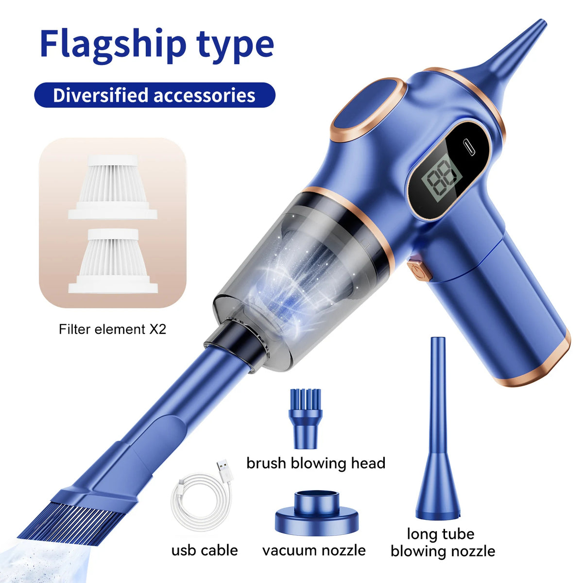 Portable Mini Handheld Car Vacuum Cleaner