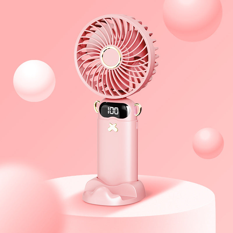 FlexBreeze™ Portable Foldable Rechargeable Handheld Fan ⭐