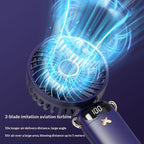 FlexBreeze™ Portable Foldable Rechargeable Handheld Fan ⭐