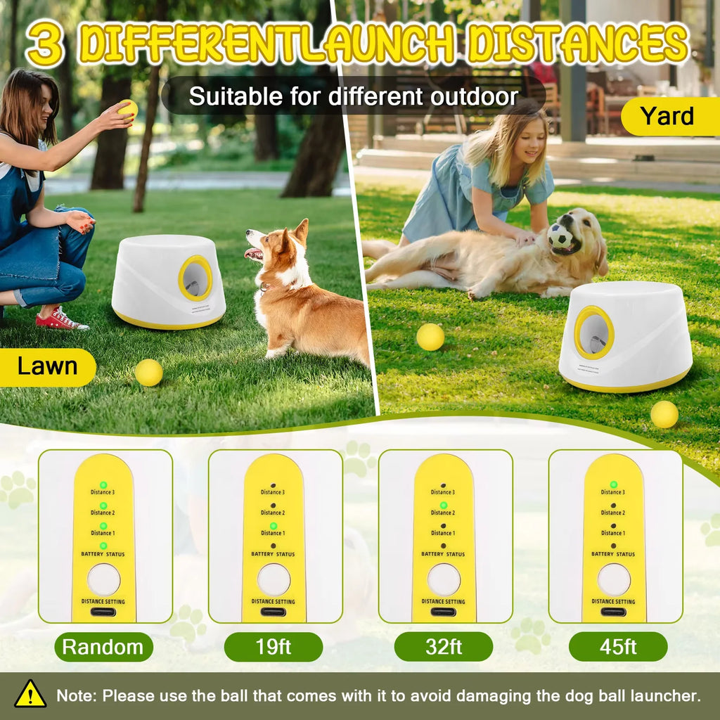 Professional Smart Automatic Dog Ball Launcher