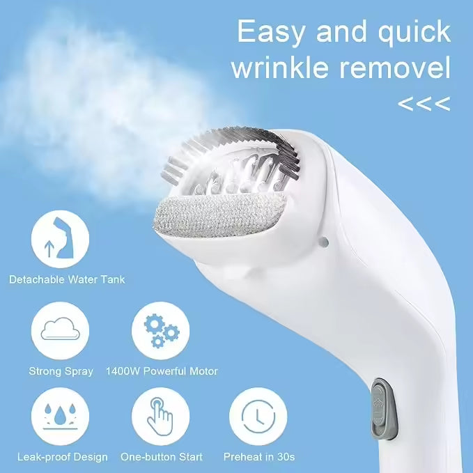 Handheld Fabric Steamer for Clothes