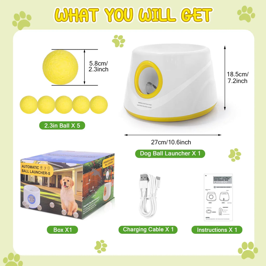 Professional Smart Automatic Dog Ball Launcher